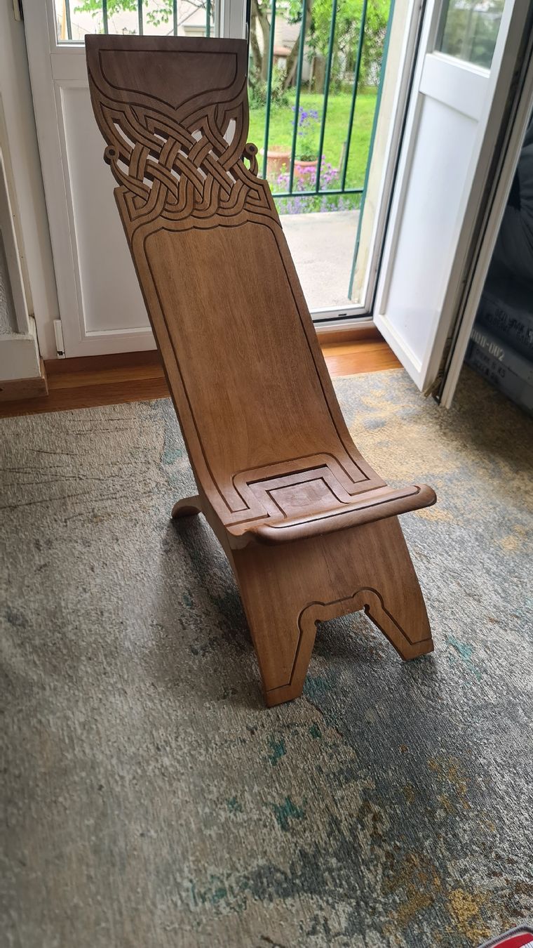 Sedie: Chaise bois exotique Guyane – Usato da Biel/Bienne venduto da eca_79wj 1