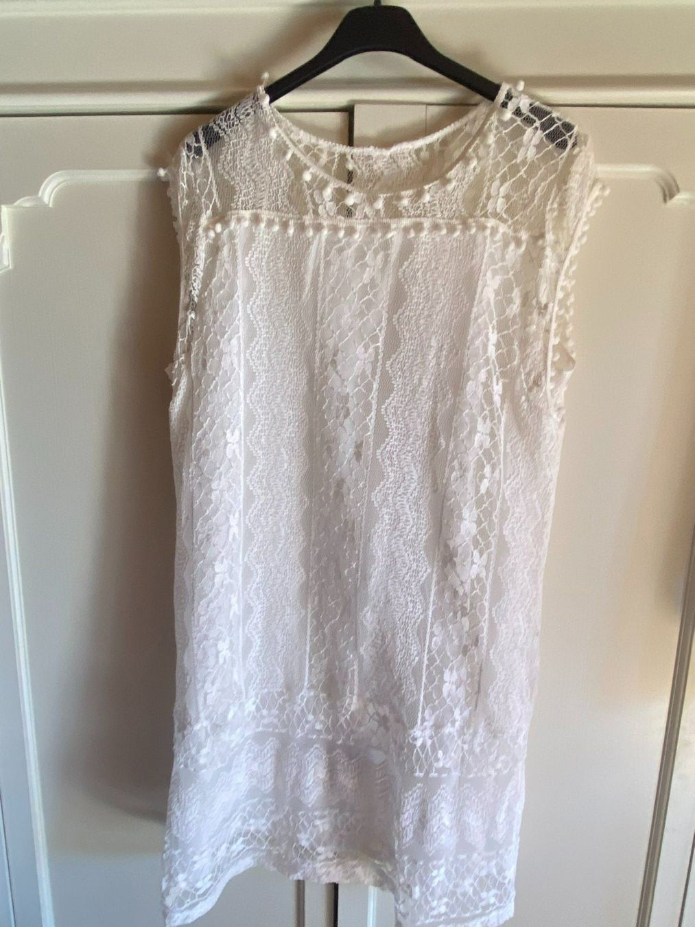Vestiti: DAMEN SPITZENKLEID VINTAGE WEISS – Usato da Meienried venduto da ManuelaBoutique 2