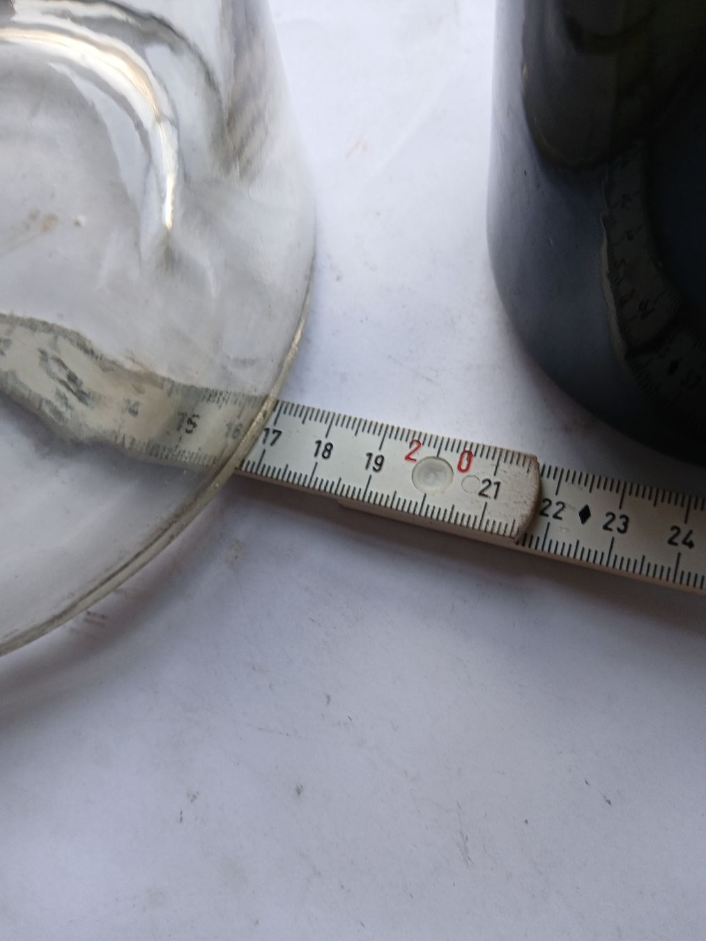 Bottiglie: Glasflasche dunkel, Glasflasche transparent, Masse gemessen – Usato da Langenthal venduto da Egro50 6