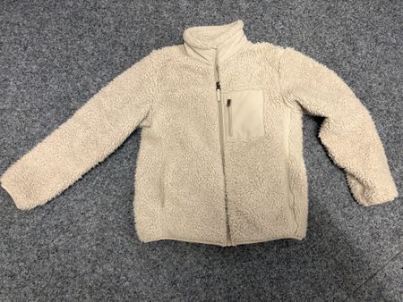 Uniqlo Fleece Jacke Beige Gr. 134/140 guter Zustand