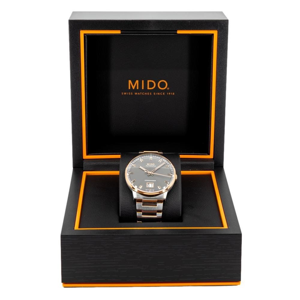 Mido Orologi: Mido Men's M021.626.22.061.00 Commander Anthracite Dial Auto – Nuovo e nell'imballaggio originale da Schindellegi venduto da harveystore 6