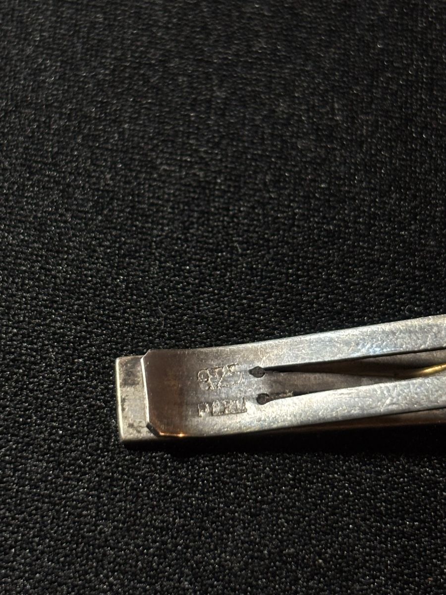 Gemelli: VW Set: Silber-Manschettenknöpfe & Krawattenklammer – Usato da Hombrechtikon venduto da bru_7mmt 4