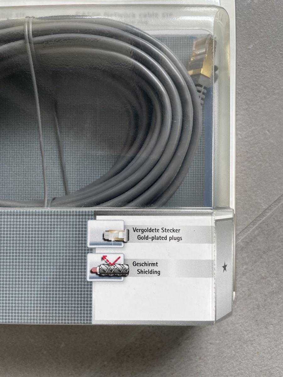 Hama Cavi: CAT5e-Netzwerkkabel, 7.5 Meter lang – Nuovo e nell'imballaggio originale da Adligenswil venduto da Treegarden 1
