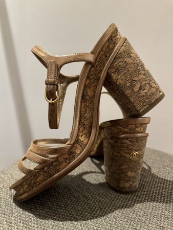 Chanel sandali con tacco