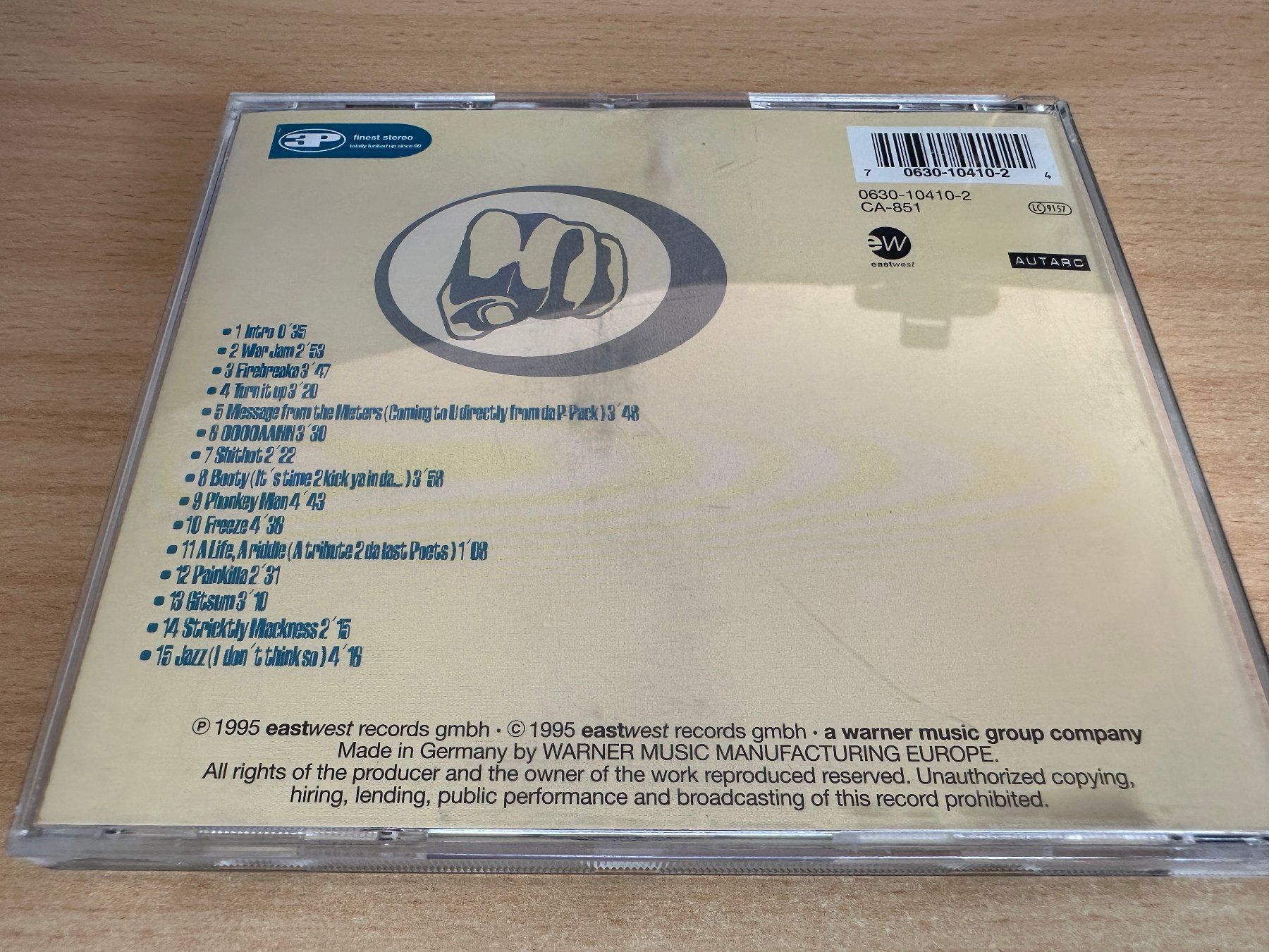 CD: CPS – Firebreaka – Usato da Rikon im Tösstal venduto da Alpenmutz 1