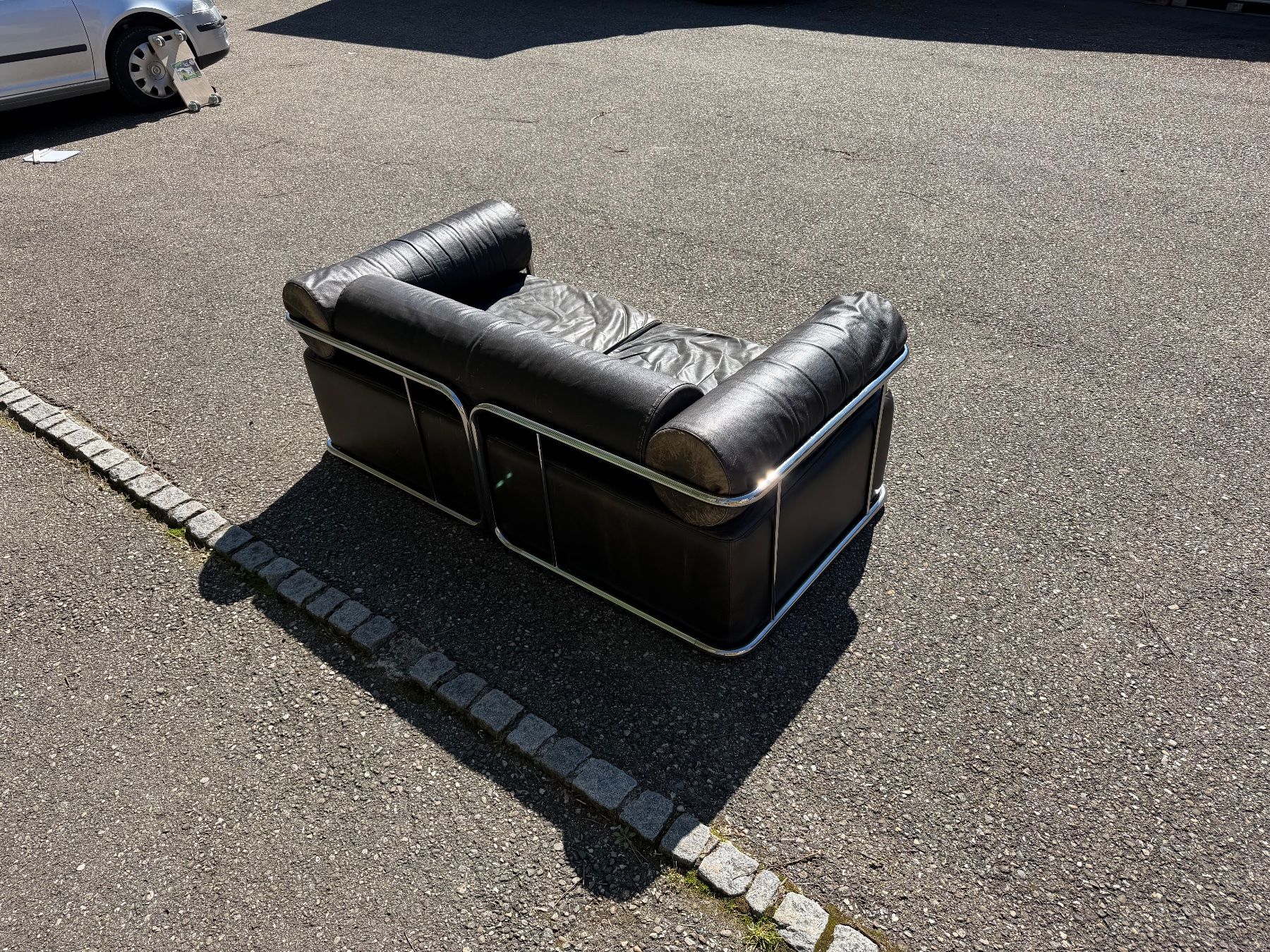 Divani: Sofa Leder Ledersofa Design Friedrich Strässle ab 1.- – Usato da Grenchen venduto da Design-Outlet 1