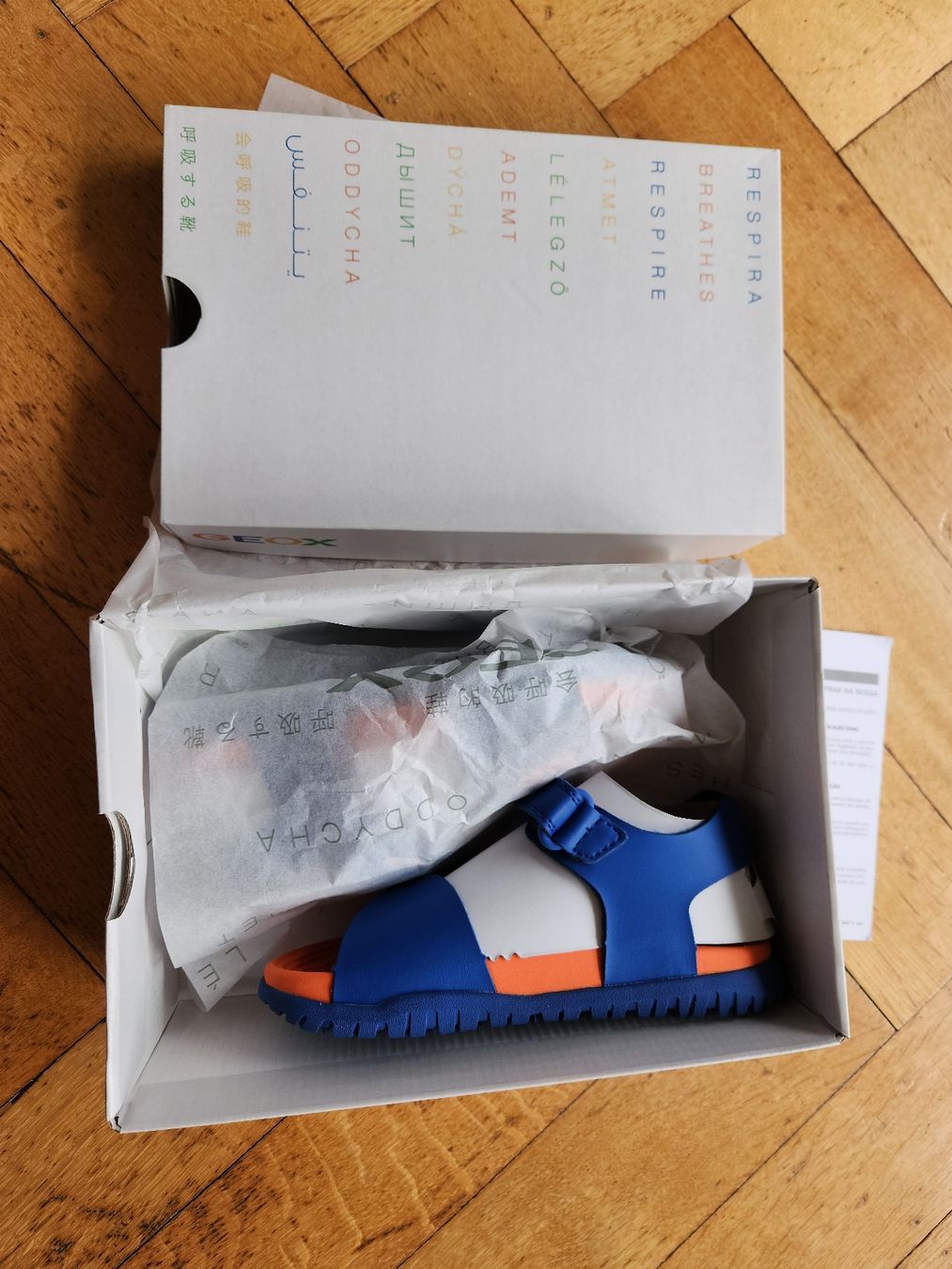 Geox Scarpe per ragazzi: Sandal Fusbetto Junior – Nuovo e nell'imballaggio originale da Territet venduto da Cenh 3