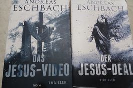 2x ANDREAS ESCHBACH Das Jesus-Video + Der Jesus-Deal PAKET