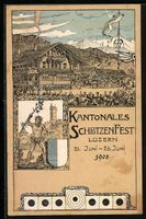 K. Mossdorf: Luzern, Kantonales Schütze