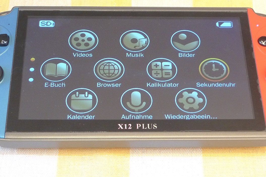 Console: Retro Gaming Handheld Console - 7” screen Emulator Nr.1 – Usato da Bern venduto da bn1640 7