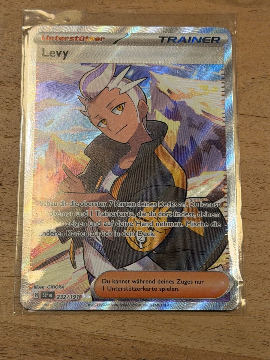 Pokémon Carte collezionabili: Drayton SSP DE 232/191 German Near Mint – Nuovo (secondo la descrizione) da Basel venduto da czw_v5cp