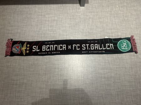 Schal FC St Gallen - SL Benfica 