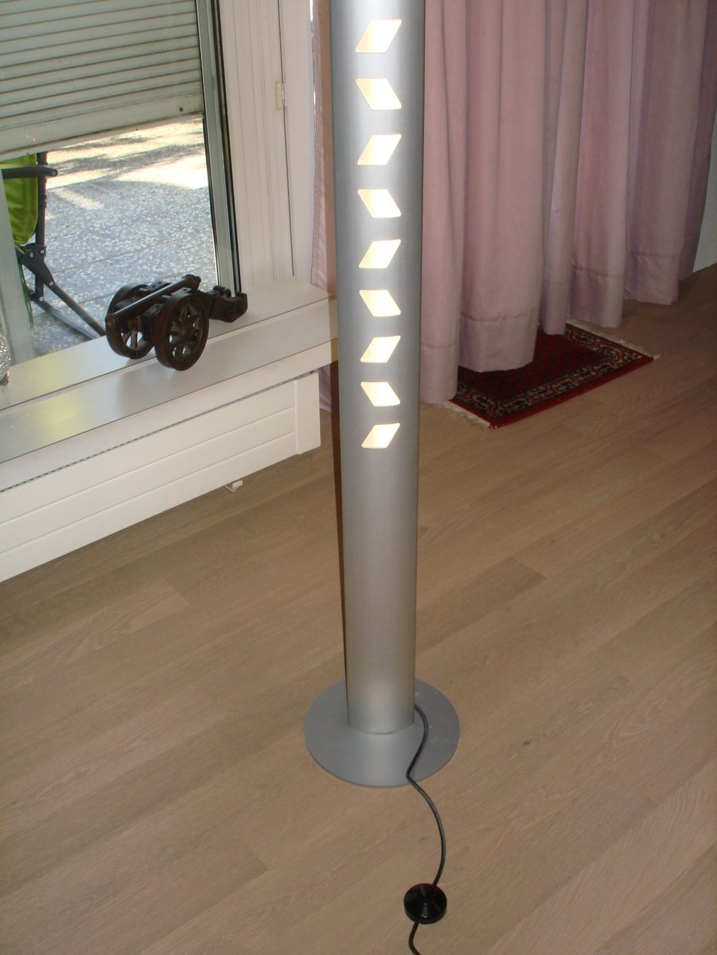 Lampade: Stehleuchte Metall silbern – Usato da Gossau ZH venduto da Crfurrer 3
