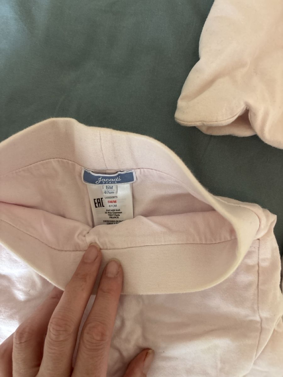 Lotti & Set di vestiti: Ensemble Jacadi rose taille 6 et 12 mois – Usato da Genève venduto da Christelle12345 2