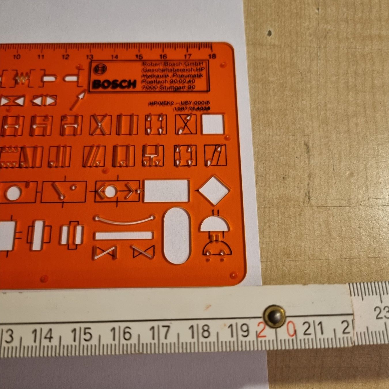 Sciablone: Büro Schablohne – Usato da Kriens venduto da gra_fhn7 5