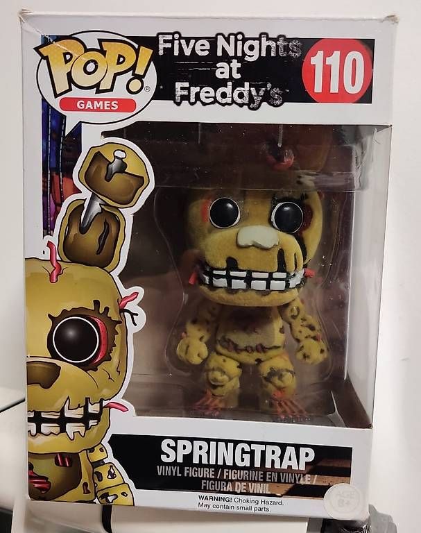 Statuette: Flocked Gamestop only Springtrap Funko Pop – Usato da Kaiseraugst venduto da RagingLobo