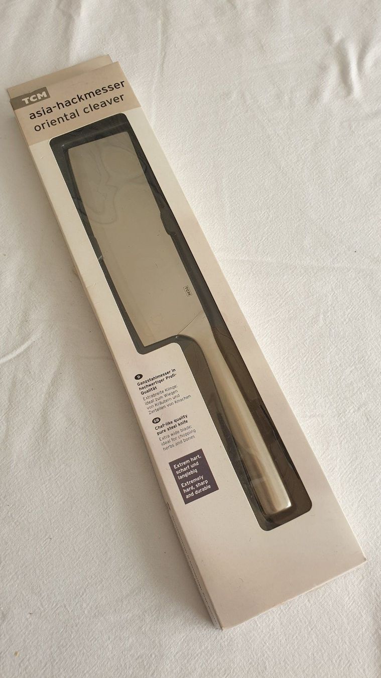 Coltelli da cucina: TCM Asia-Hackmesser neu & originalverpackt – Nuovo e nell'imballaggio originale da Biel/Bienne venduto da Bormida70