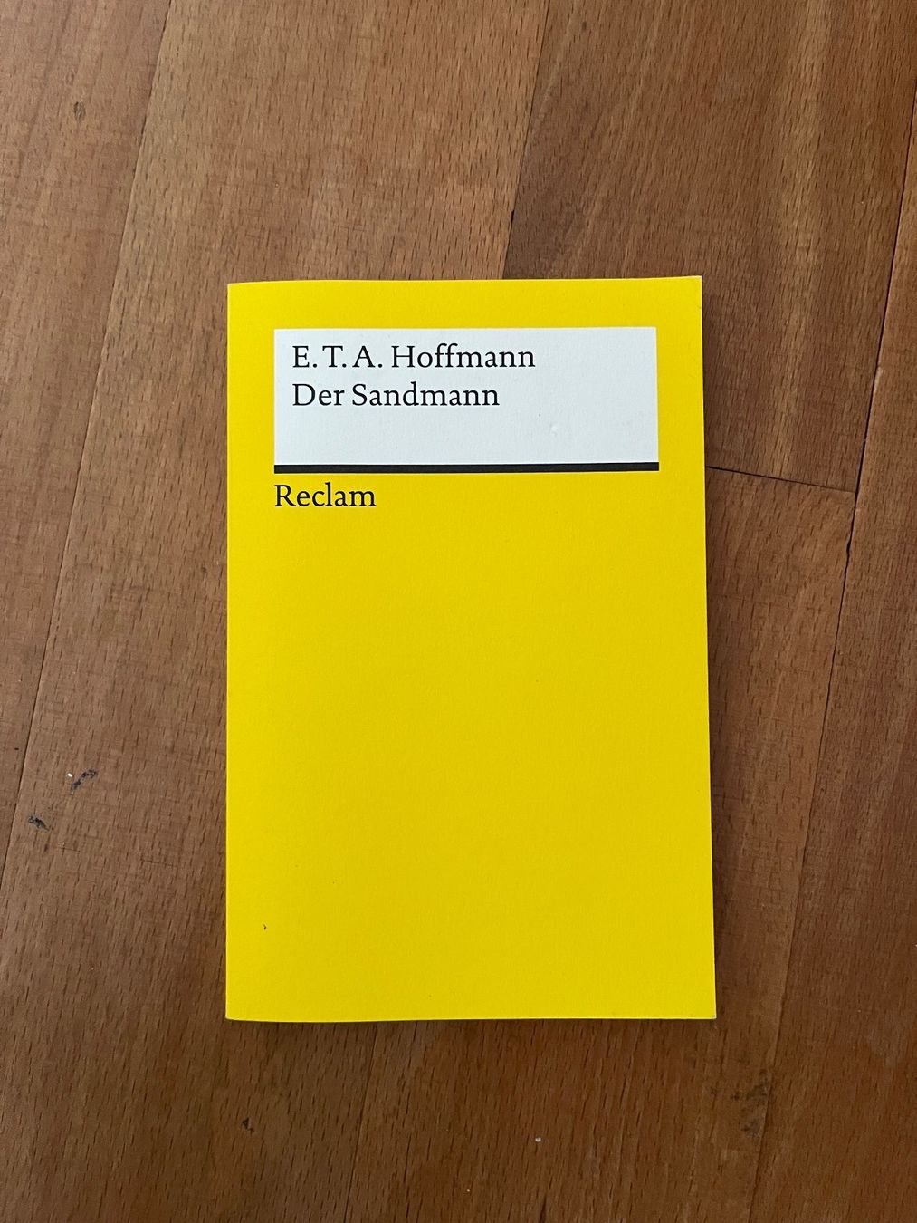 Libri: E.T.A. Hoffmann - Der Sandmann (Reclam) Taschenbuch – Usato da Arch venduto da Denuzeax 1