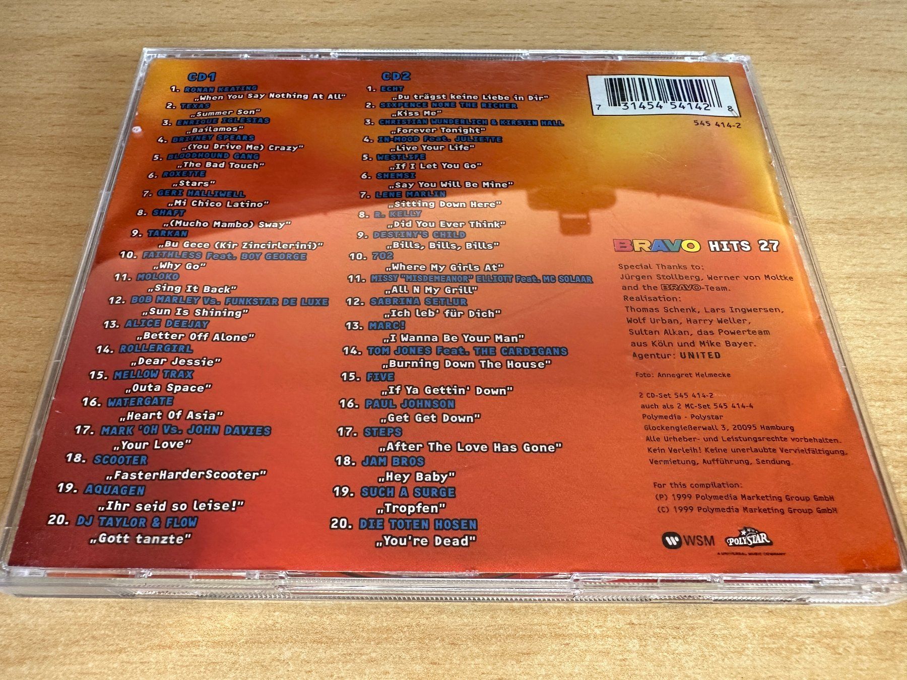 CDs: Various – Bravo Hits 27 - 2 CD – Gebraucht aus Rikon im Tösstal von Alpenmutz 1