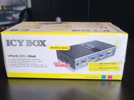 Neuer ICY BOX IB-AC611 4-Port USB 3.0 Hub - Ungebraucht
