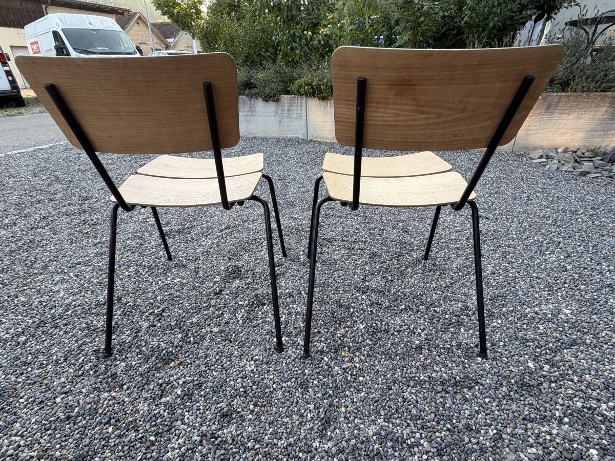 Röthlisberger Chaises: 2× Röthlisberger HE52 Stühle – D'occasion à Freienstein par barleh 3