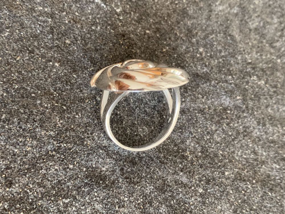 Anelli: Wirbel-Ring gest. 925 Silber, Gr. 61 – Usato da Subingen venduto da Riccardina 5