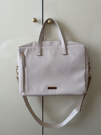 Laptoptasche hellbeige von Anna Field