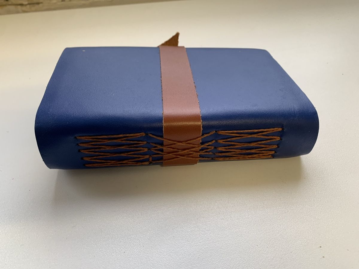 Libri: Handmade Leder Diary | Notizbuch | Büchlein | Blau – Nuovo (secondo la descrizione) da Zürich venduto da sbe_nk88 2