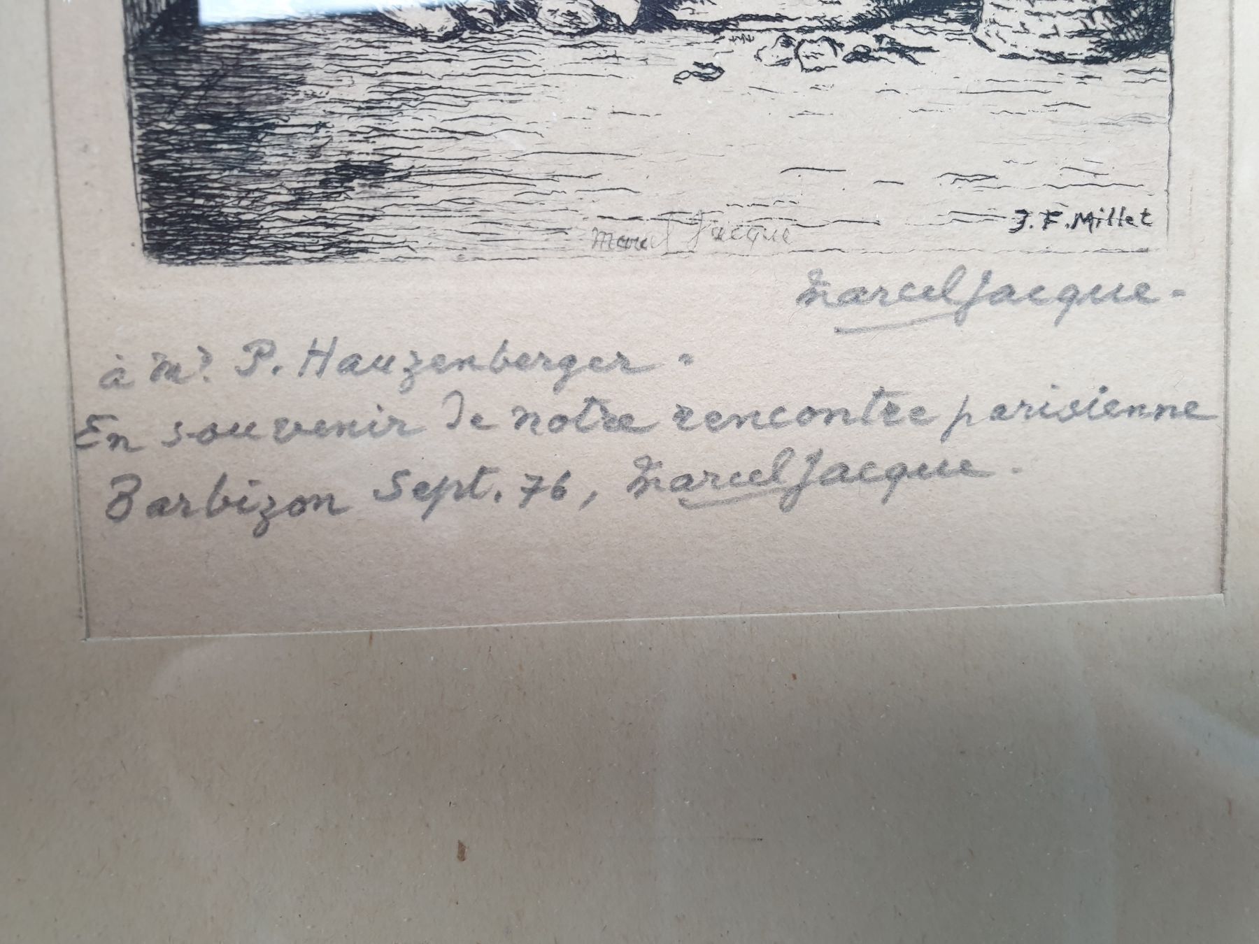 Foto & Immagini: Radierung/ J.F Millet, Marcel Jacque – Usato da Zürich venduto da B-Rock 6