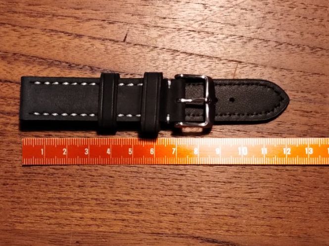 Armbänder & -reifen: 20mm Bracelet de montre en cuir – Neu (gemäss Beschreibung) aus Biel/Bienne von mod_c76f