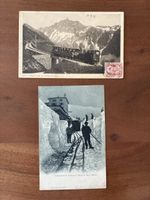 2 Ansichtskarten Schweiz von Rochers de Naye VD