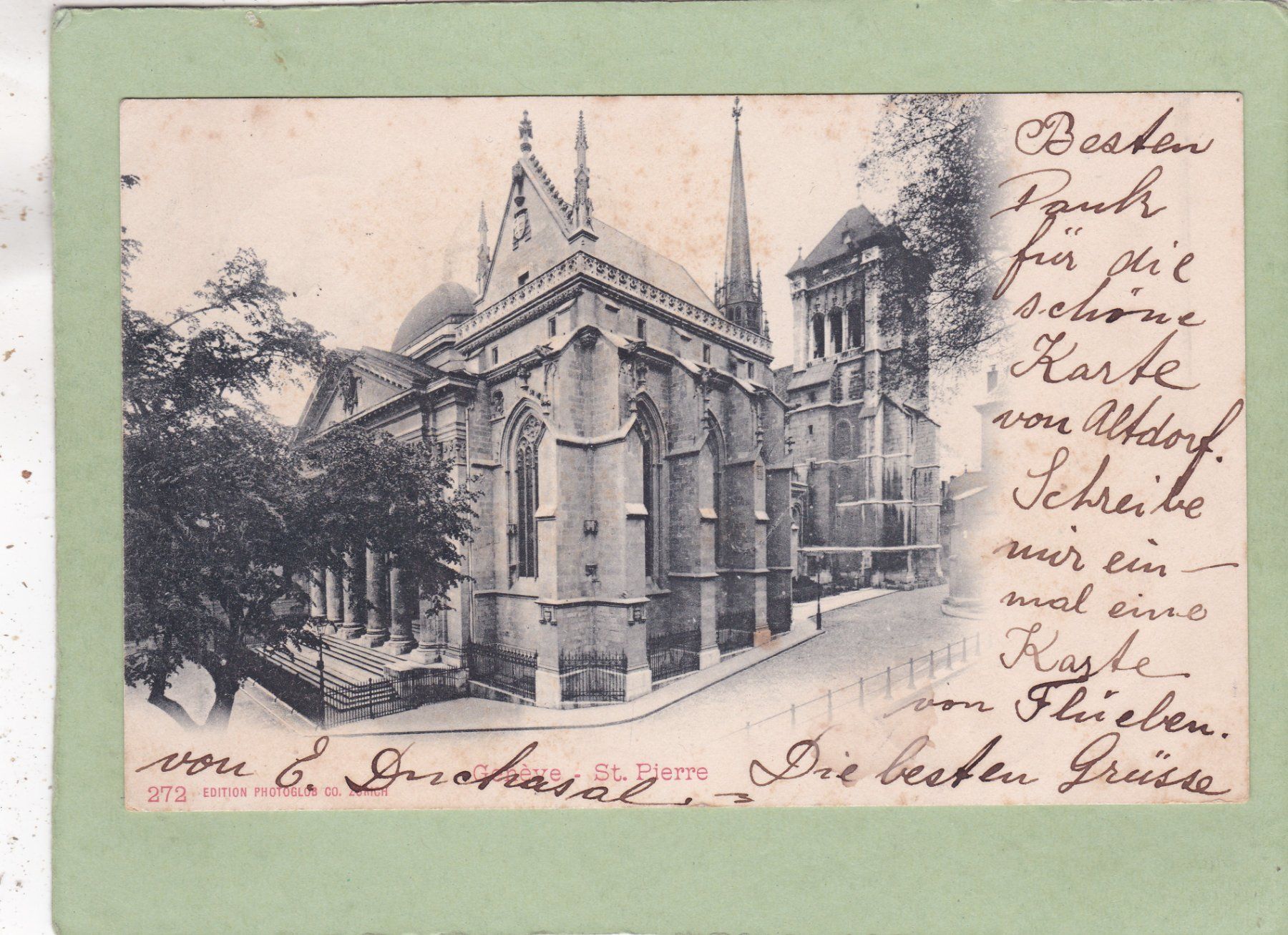 Cartes postales: Genève St. Pierre 1900 – D'occasion à Herisau par Lisegrat2008