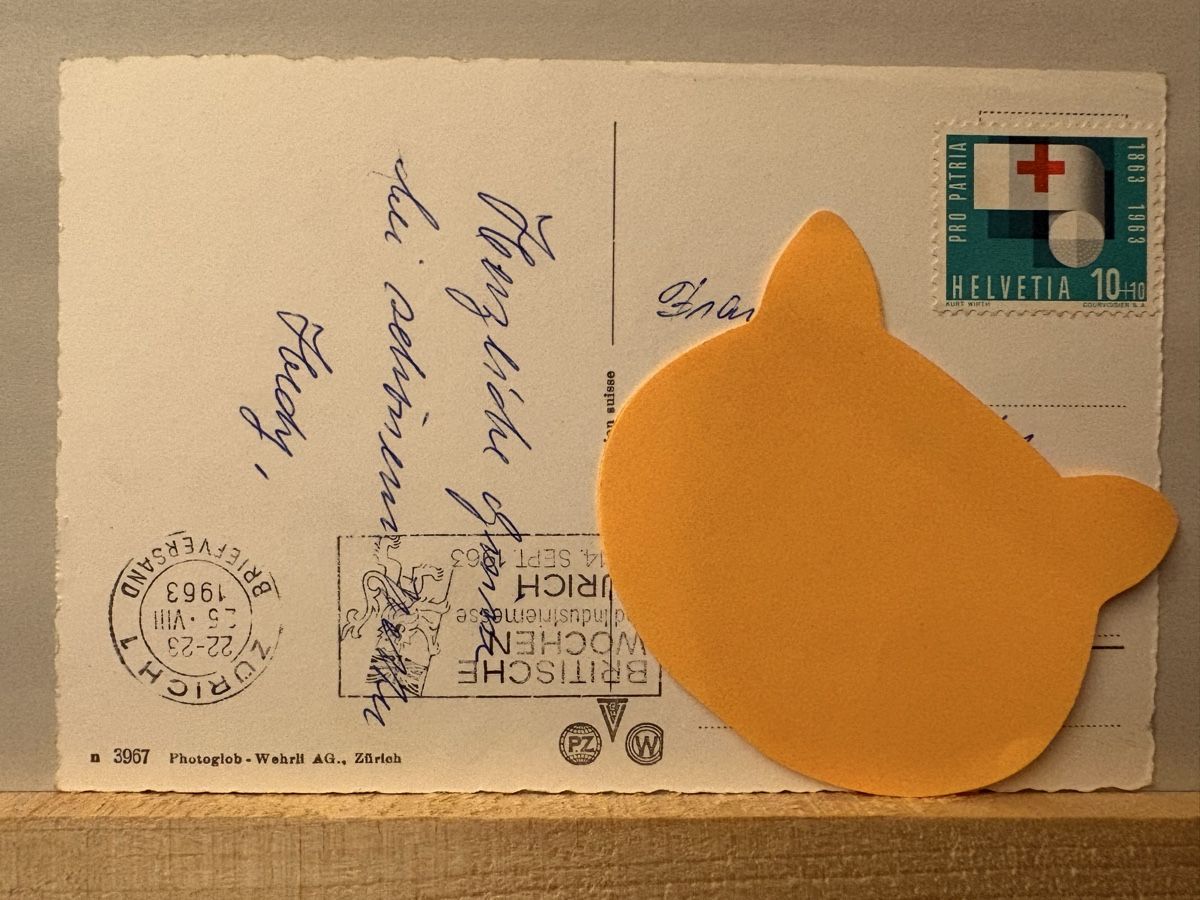 Cartoline postali: AK von Interlaken mit Jungfrau – Usato da Rümlang venduto da Kartenpost1 1