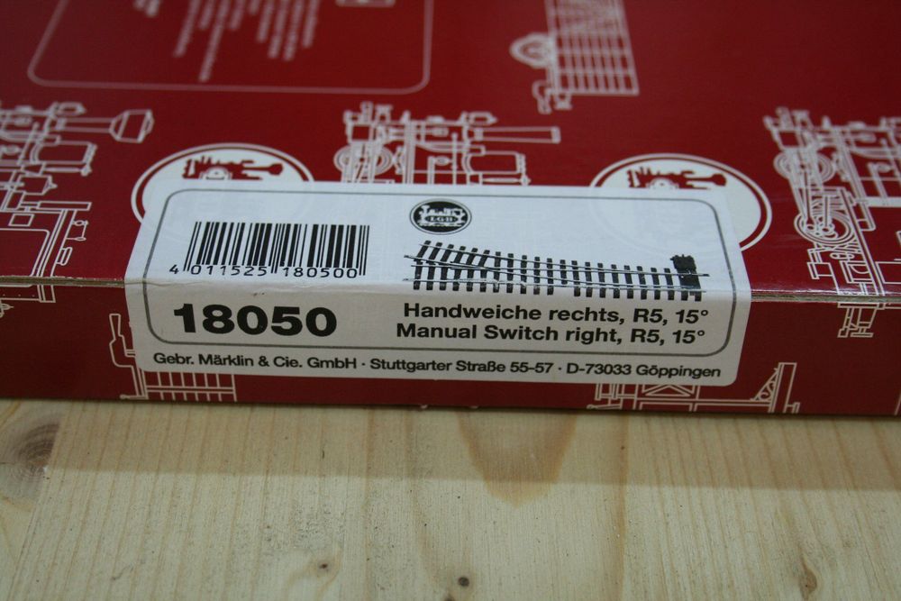 Modellismo Ferroviario - Tillig 85343 scambio destro EW1 11° raggio 866 mm serie