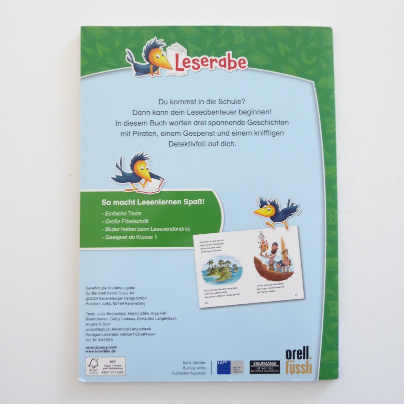 Libri: Leserabe - Meine ersten Leseabenteuer – Usato da Basel venduto da Kunterbunt12 1