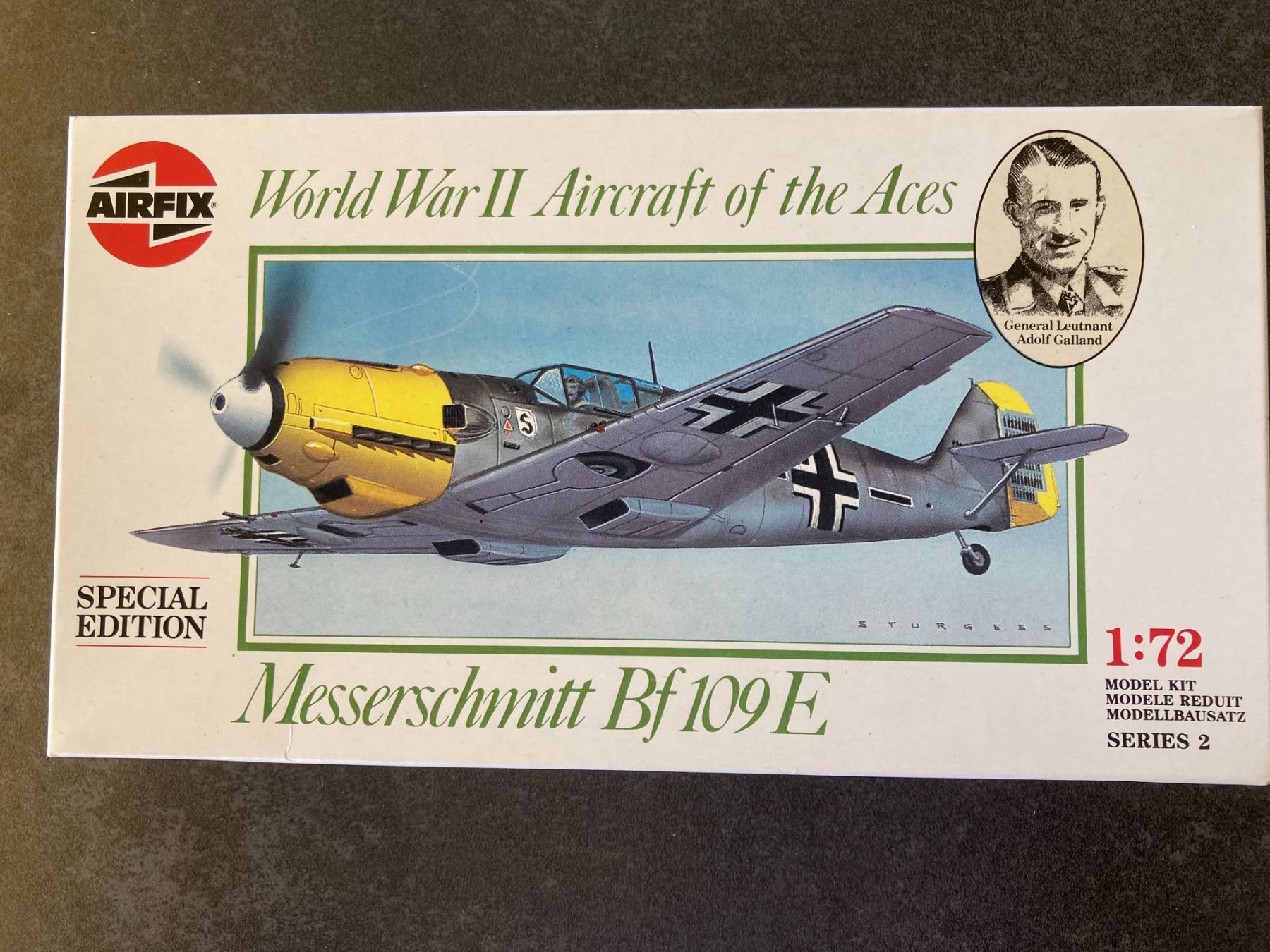 Airfix Kit di modellismo & Modellini statici: VINTAGE: Airfix Messerschmitt Bf109E 1/72 – Usato da Höri venduto da Treblink