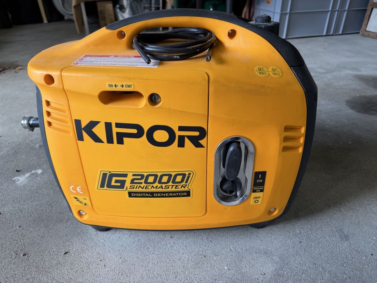 Kipor Générateurs de courant: KIPOR IG2000i Sinemaster Digital Generator 1600W – D'occasion à Fehraltorf par flo0606