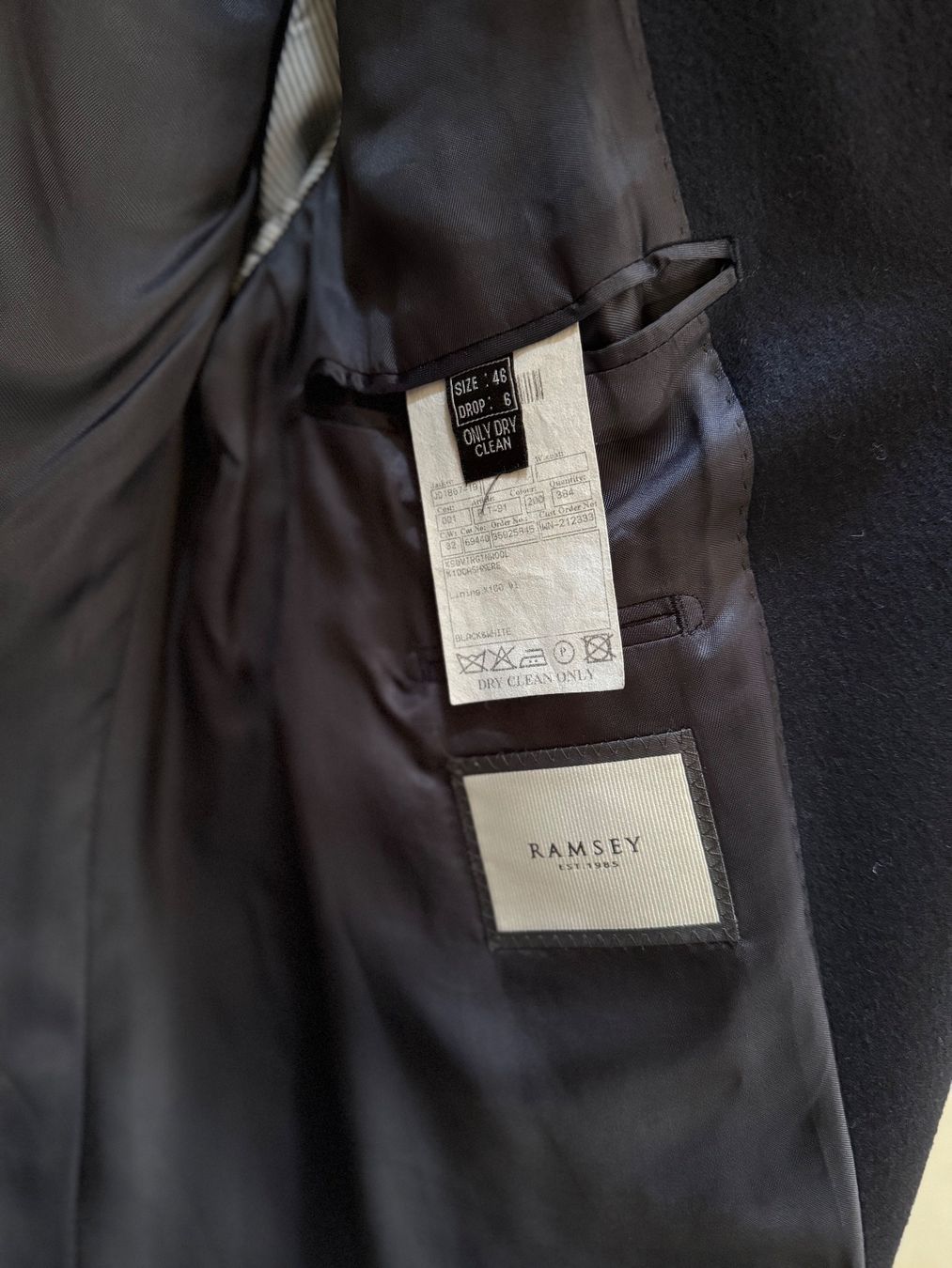 Mäntel: Navy Businessmantel Grösse 46 – Gebraucht aus Bern von SartorialStreet 4