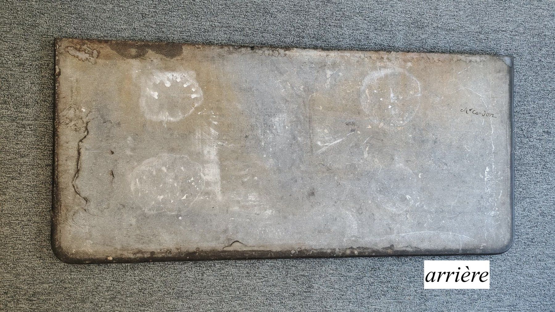 Steine & Dachziegeln: Plaque de marbre 128x58cm – Gebraucht aus Péry von Sodubavallon 4