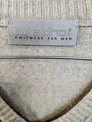 Pullover & Sweatshirts: Oreiphor Herren V-Ausschnitt Pullover mit geometrischem – Gebraucht aus Zug von vinokilo 4