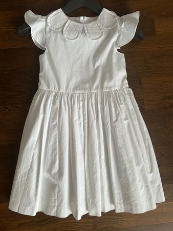 Jacadi Kleid  Gr. 128 Festlich, Zart, Spitzenkragen