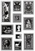 Motivstempel-Set  Briefmarken NEU