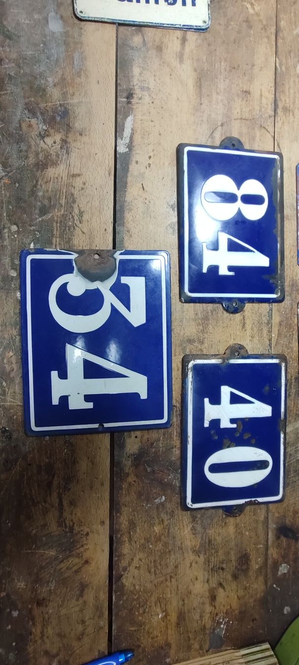 Insegne: Wunderschöne alte Hausnummern Achtung Stk.Preis – Usato da Gelterkinden venduto da MYSTOREFORYOU4460 3