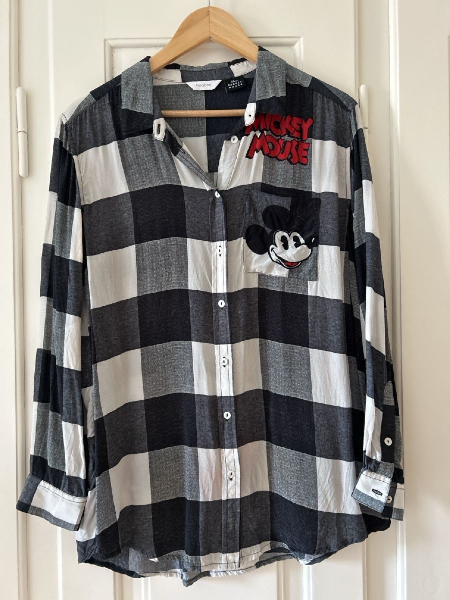 Camicette: FROGBOX Mickey Mouse Bluse Gr. 38 !Einmal getragen! – Usato da Luzern venduto da Sunnysmile0511