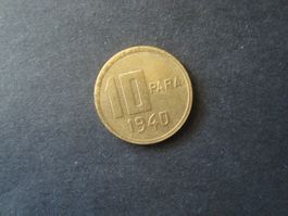 Türkei  10  para  1940