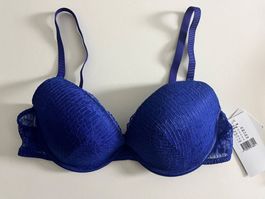 Push-Up-BH, PASSIONATA (Chantelle), Grösse 80 C, Dunkelblau