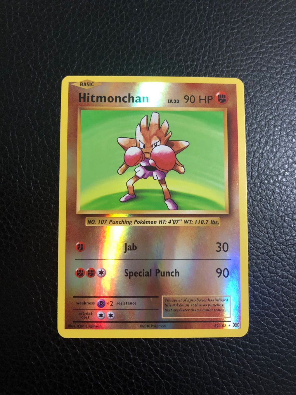 Pokémon Carte collezionabili: Evolutions Hitmonchan reverse rare 62/108 Ab 1 – Usato da Paradiso venduto da Pkmn10