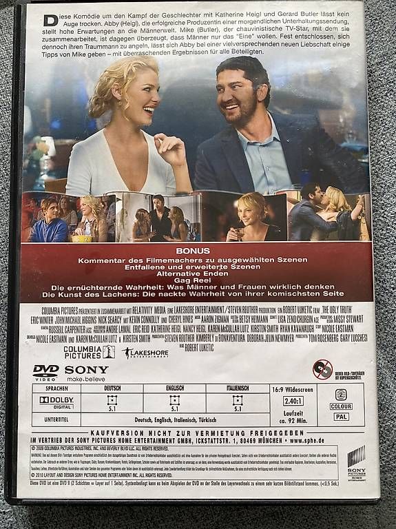 Tutti i DVDs: Die nackte Wahrheit – Usato da Gasel venduto da Ntomate 1