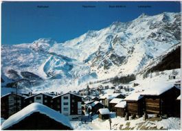 Saas Fee - mit Feegletscher Alphube, Täschhorn, Dom