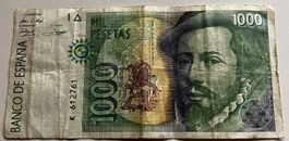 Spanien 1000 Pesetas 1992 Serie K